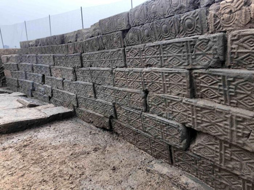 济南发掘古墓葬出土汉砖多达10余种图