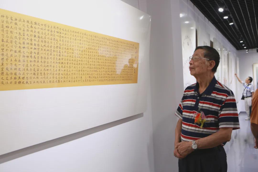 钟丽珍、张健仪书画作品展在黄连画家艺术村成功举行