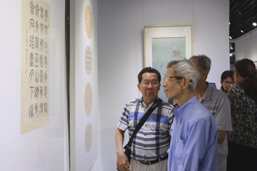 钟丽珍、张健仪书画作品展在黄连画家艺术村成功举行