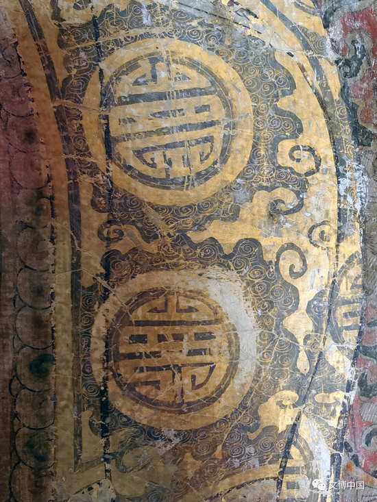 大窑山村龙王庙壁画中的“圆寿字纹”