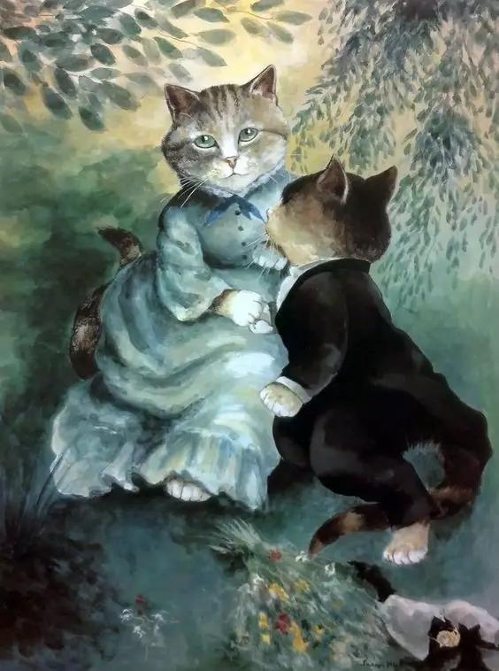 达芬奇也爱撸猫？盘点沦为猫奴的艺术大师