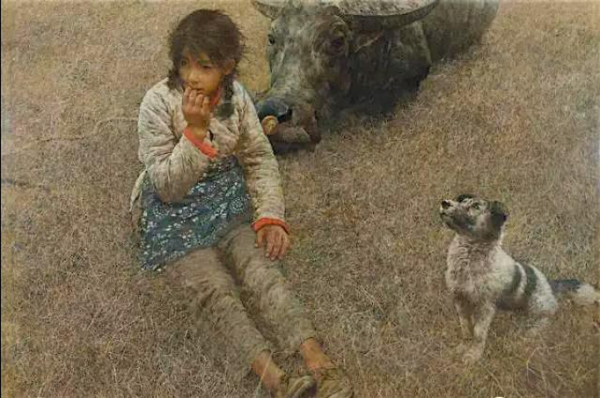28何多苓《春风已经苏醒》 96x130cm  布面油彩  1981年 中国美术馆收藏.png
