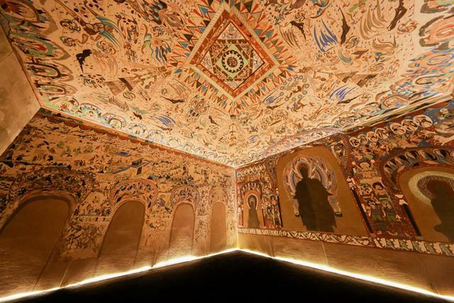 莫高窟“特窟”空降北京,美术馆里随手拍出文艺大片