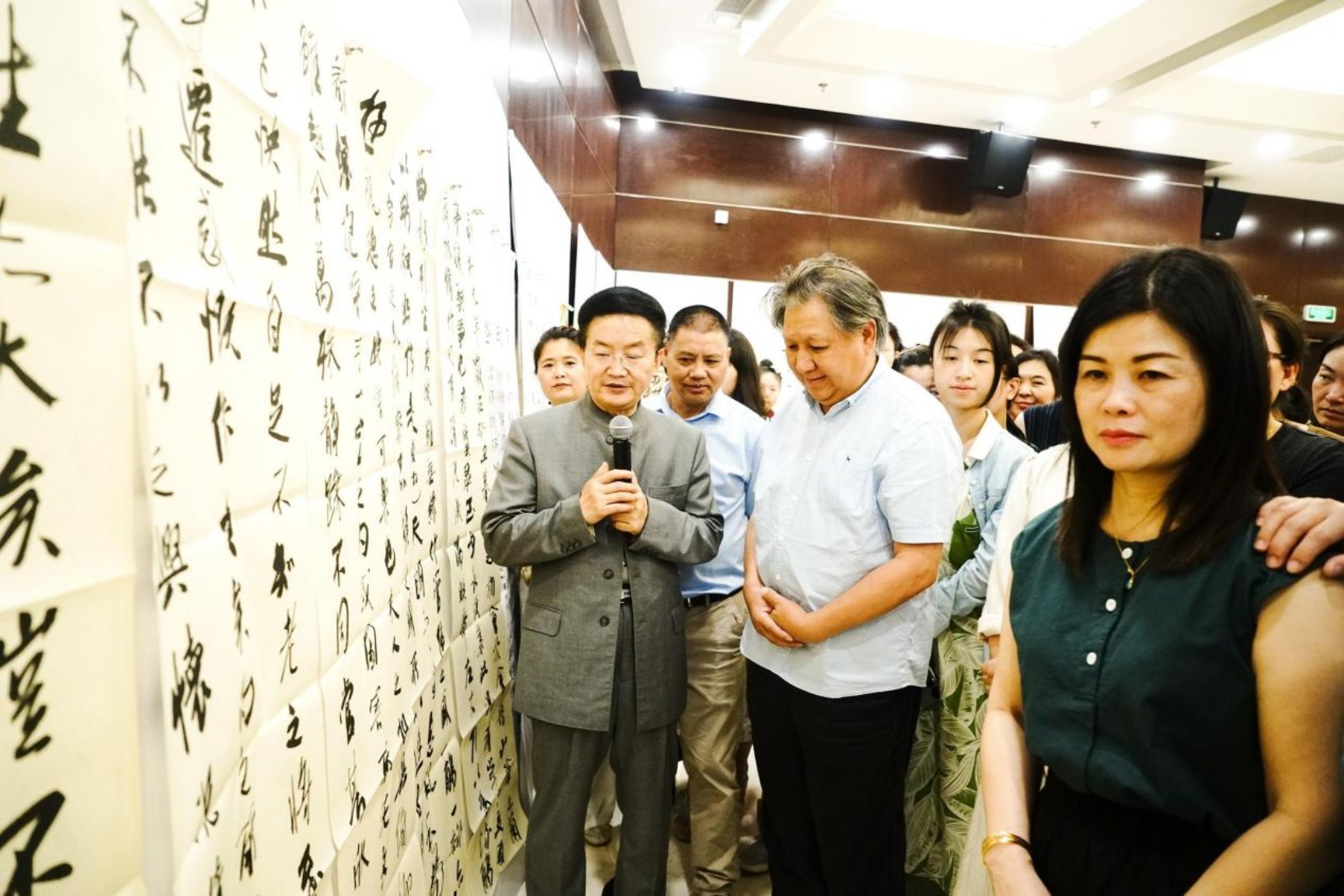 13 王岳川教授评点学员临摹作品-2