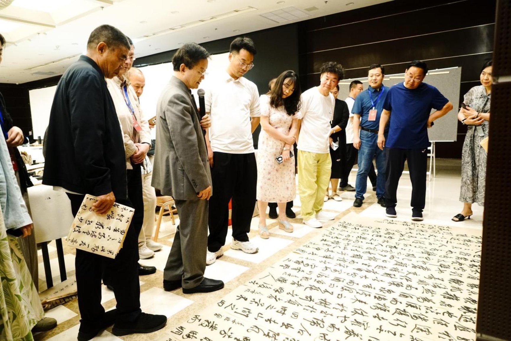 13 王岳川教授评点学员临摹作品-3
