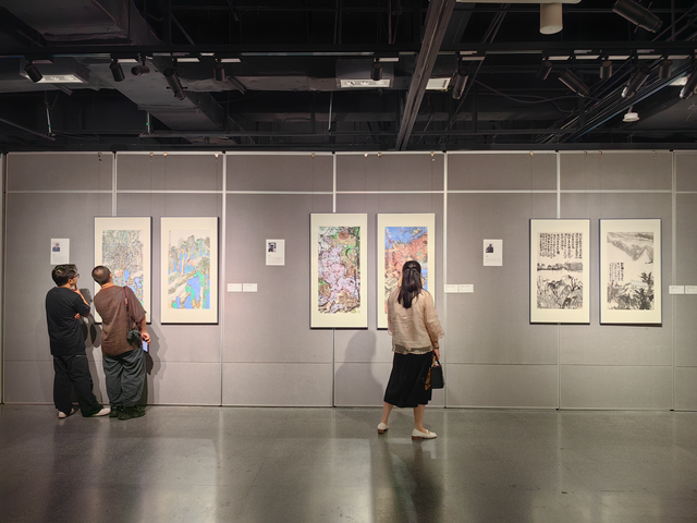 “此岸·彼岸——2025当代中国画邀请展”在宁开幕